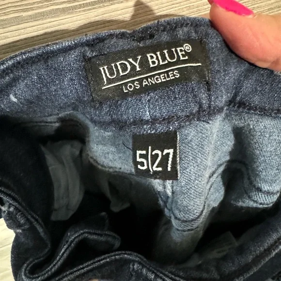 Judy Blue Dark Wash Skinny Jeans Size 5/27, Super Soft & Stretchy Denim - Picture 10 of 11